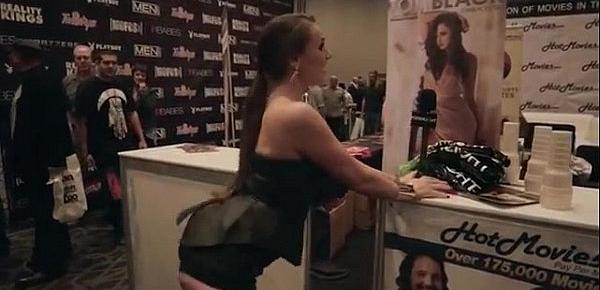  Air Sex With Tori Black at the 2014 AVN Awards by Fleshlight New Zealand